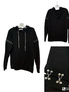 Yigal Azrouel eye hook hoodie